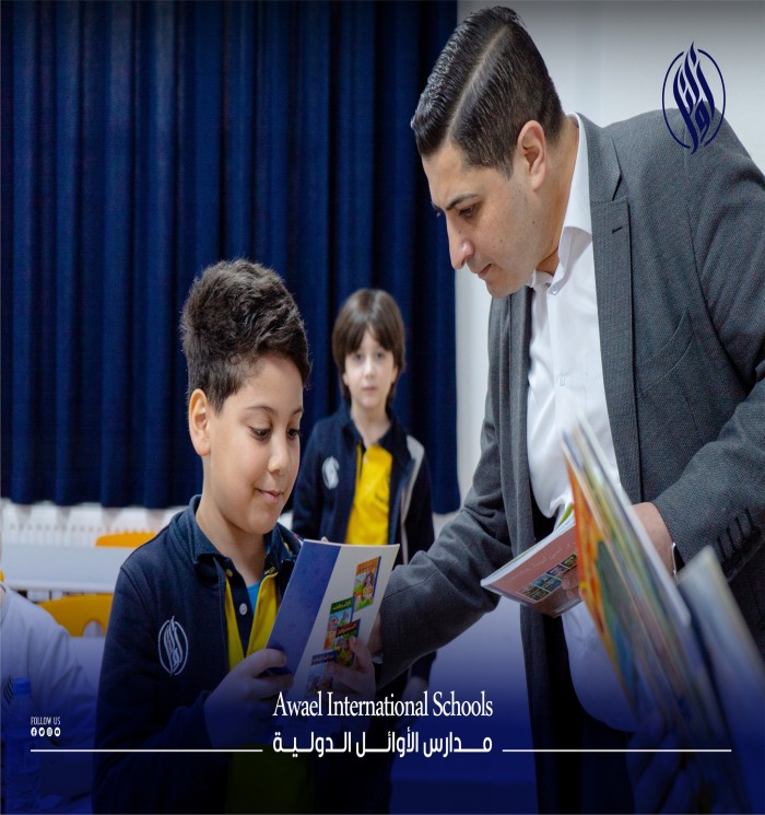 طلابنا الرائعون في مدارس الأوائل الدولية قاموا بمبادرة ملهمة بإفتتاح مكتبة صغيرة ضمن صفهم