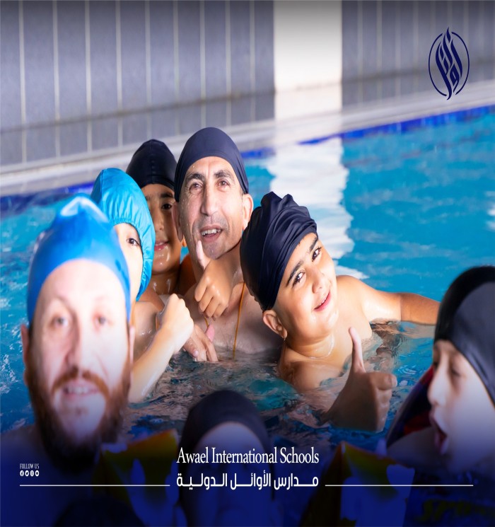 نود أن نشارككم لحظات ممتعة من رحلتنا الصيفية الرائعة مع طلاب نادي الأوائل إلى المسبح
